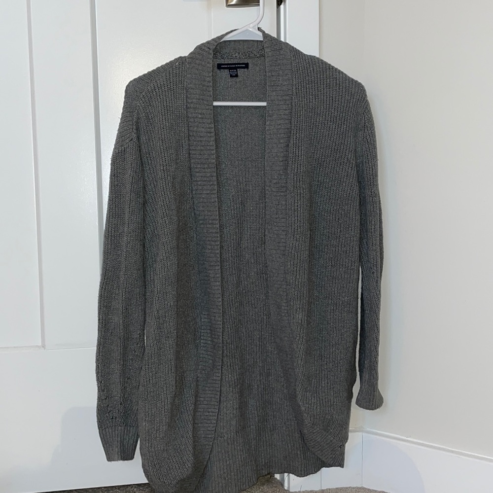 American Eagle Open Stitch cardigan